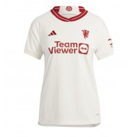 Camisa de time de futebol Manchester United Donny van de Beek #34 Replicas 3º Equipamento Feminina 2023-24 Manga Curta